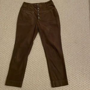 Free People button fly high waist size 2